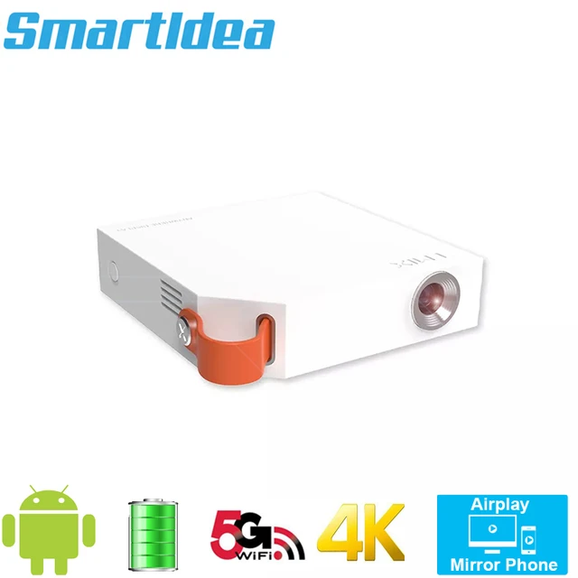 Dlp – Mini Projecteur Portable P09-ii, Android 9.0, Prise En Charge Du  Décodage 4k, Pour Home Cinéma - AliExpress