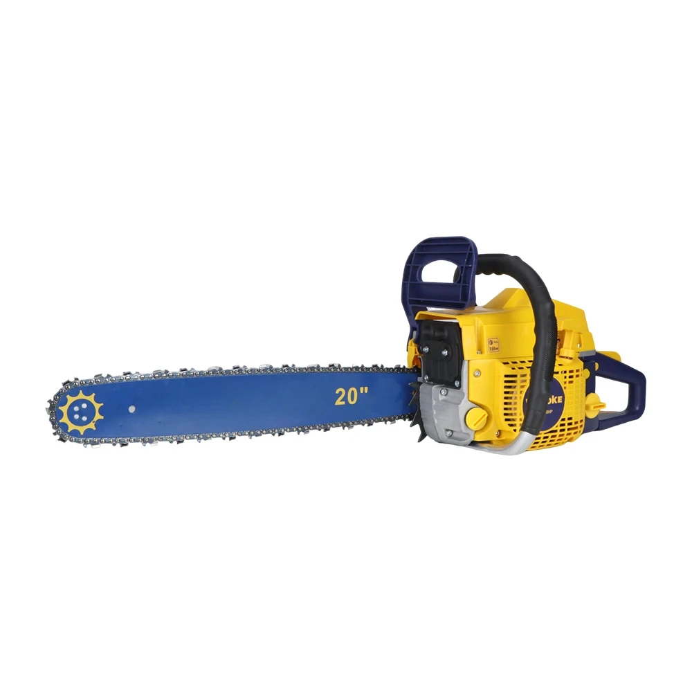 WeToke Industrial Gasoline Chainsaw With 20in Guide Bar Good Quality For Long Reach Wood Cutting Customization Supported