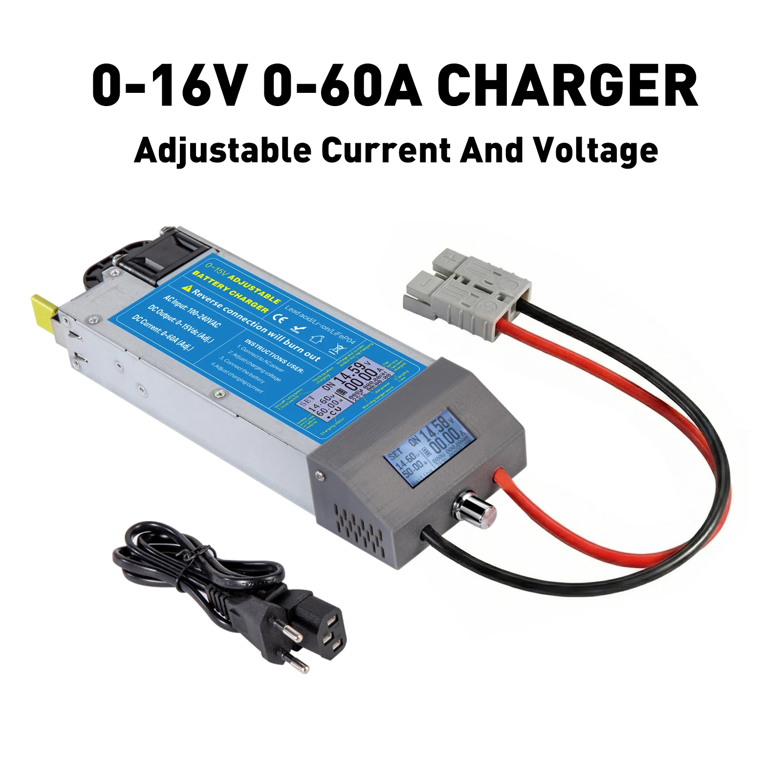 12v Lifepo4 バッテリー充電器 60A/85A/100A バッテリー充電急速充電