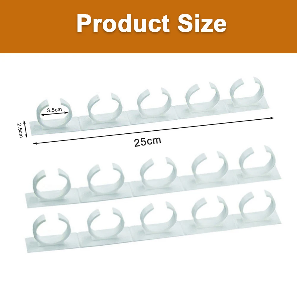 Spice Rack 2/4pcs Kitchen Storage Rack Seasoning Jar Simple Bottle Clip Wall Mount 5 Hole Ingredient Holder