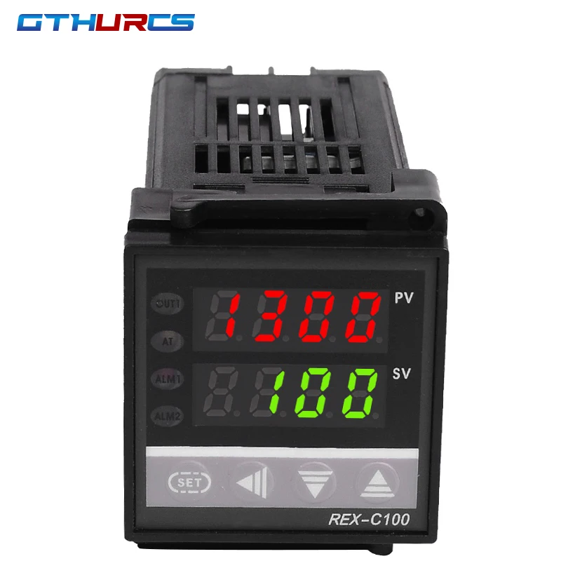 Regolatore Di Temperatura PID Digitale REX-C100 – 0-1300°C Con Allarme LED – Alimentazione 110V-240V AC