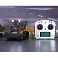 1/14 RC Hydraulic Loader SM770 RTR Metal Machine Tracked Skid-Steer Remote Control Car Model Construction Vehicles RC Toys 1