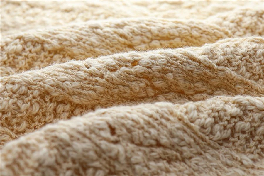 100% cotton sausage with large belly yarn suitable for handmade weaving 6