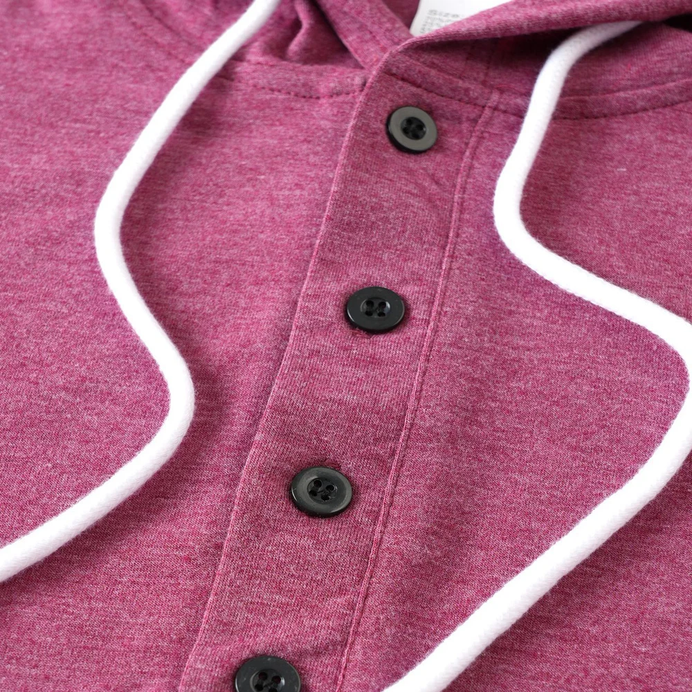 Autumn Mens Hooded Sweatshirt Long Sleeve Pullover