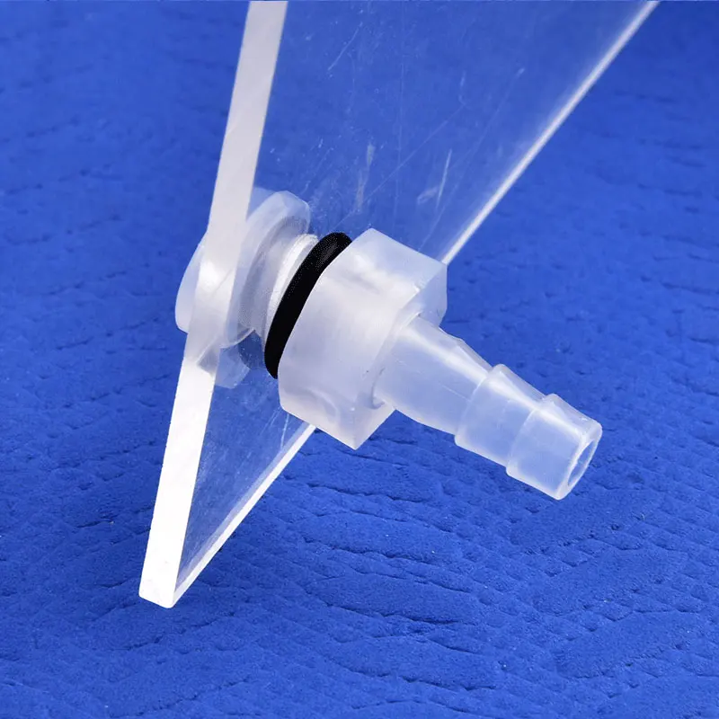 PP Bulkhead Joints + Nut Silicone O-Ring M5~M16 To 3~12mm Tank Inlet Drainage Adapter Irrigation Hose Pagoda Connectors 5~200Pcs