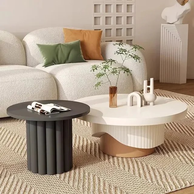Tables basses de luxe tendance, table basse moderne avec rangement, table d'appoint esthétique, mesa de centro, meubles de salon 1