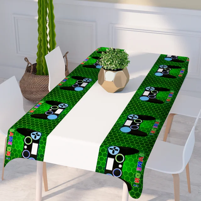 Kit Decoración Fiesta 80s: Incluye Mantel, Platos, Vasos, Servilletas, Globos, Pancarta Y Más - Para 20 Personas