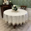 Table Cloth Round Tablecloth Art Household Lace Europe Dining Table Cover Embroidered Home Table Mat Dust Cover Home Decoration 3