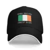 Make Ireland Great Again Camping Baseball Caps For Mens High-end Female Beach Dad Hat Trucker Cap 1