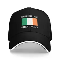 Make Ireland Great Again Camping Baseball Caps For Mens High-end Female Beach Dad Hat Trucker Cap 1