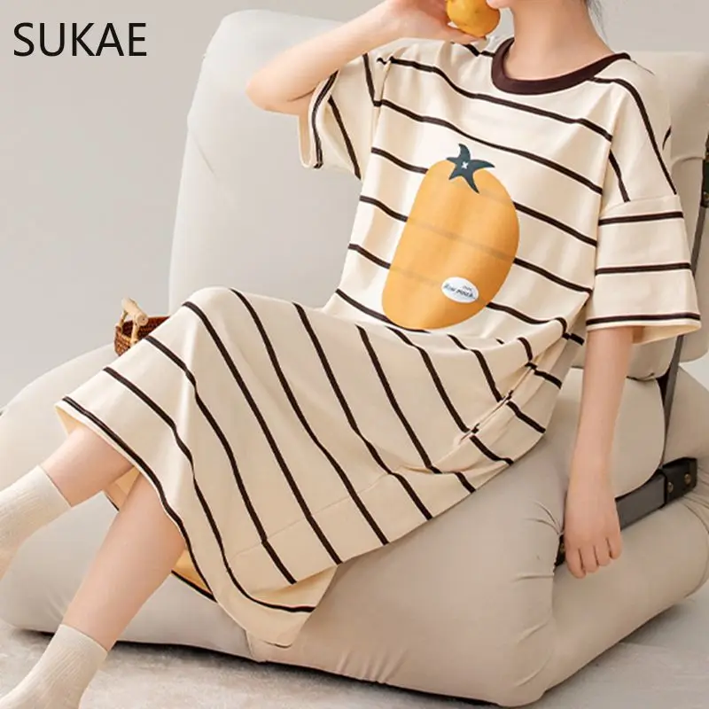 Summer New Women Lovely Sleepshirt Fashion Nightgown 3