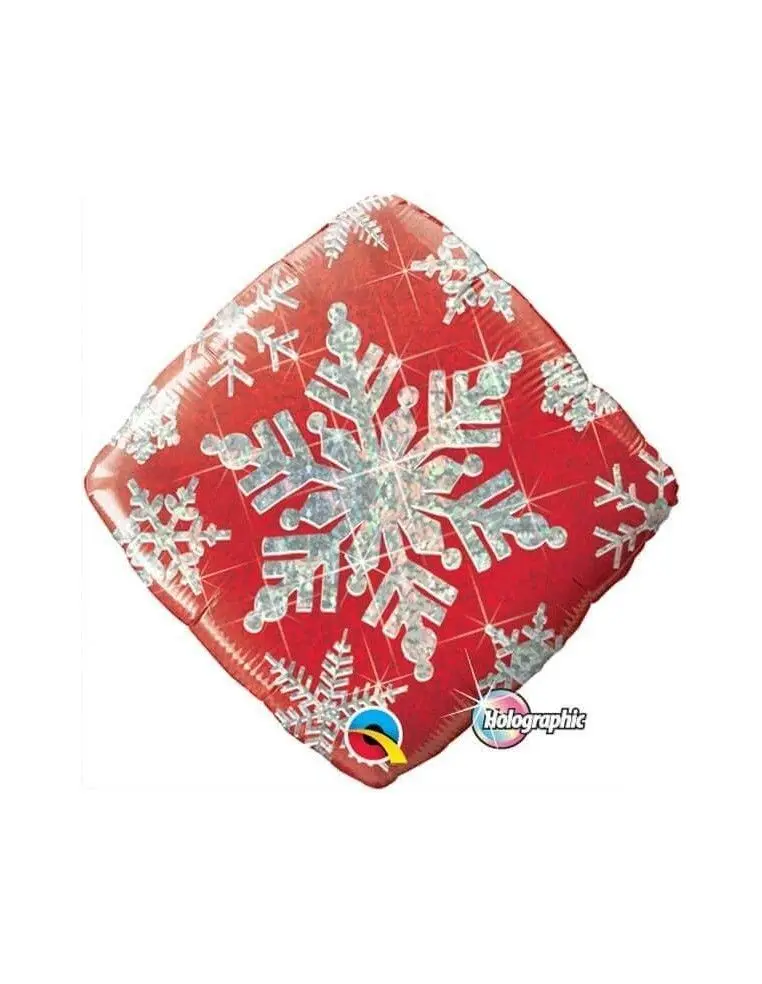 Globe Snowflake Sparkles Red Diamond 45cm | Дом и сад