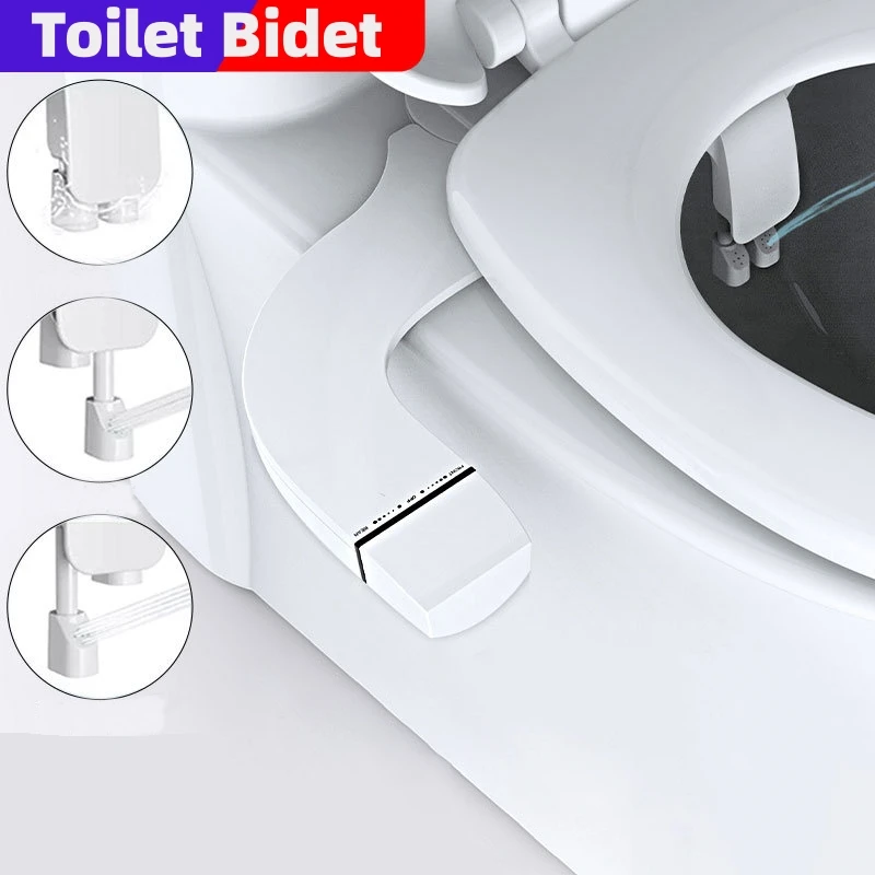 Smart-Toilet-Cover-Toilet-Bidet-Sprayer-Non-Electric-Self-Cleaning-Dual ...