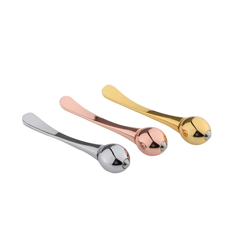 

Simple and practical Eye Cream Stick Eye Massage Stick Metal Ball Eye Stick Face Cream Scoop Cream Into Beauty
