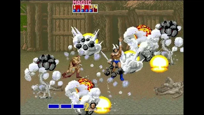 Description Picture 5 of itemNeogeo MVS For SNK Arcade Game Cartridge Game Cartridge -GOLDEN AXE
