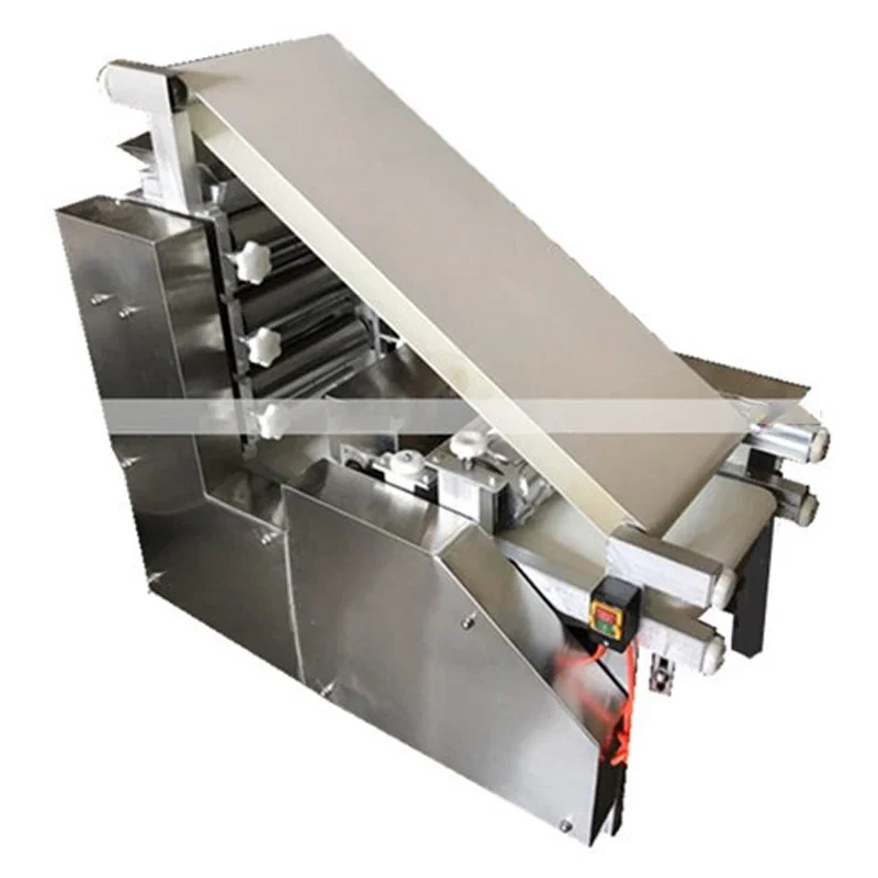 Automatic Empanada Dumpling Skin Wrapper Making Machine Chapatti Roti Arabic Pita Flour Tortilla Maker