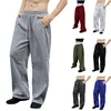 Mens New Sweatpants Straight Fit Joggers Pants Sports and Streetwear Loose Oversized Drawstring Long Pants Hip Hop Men Pants