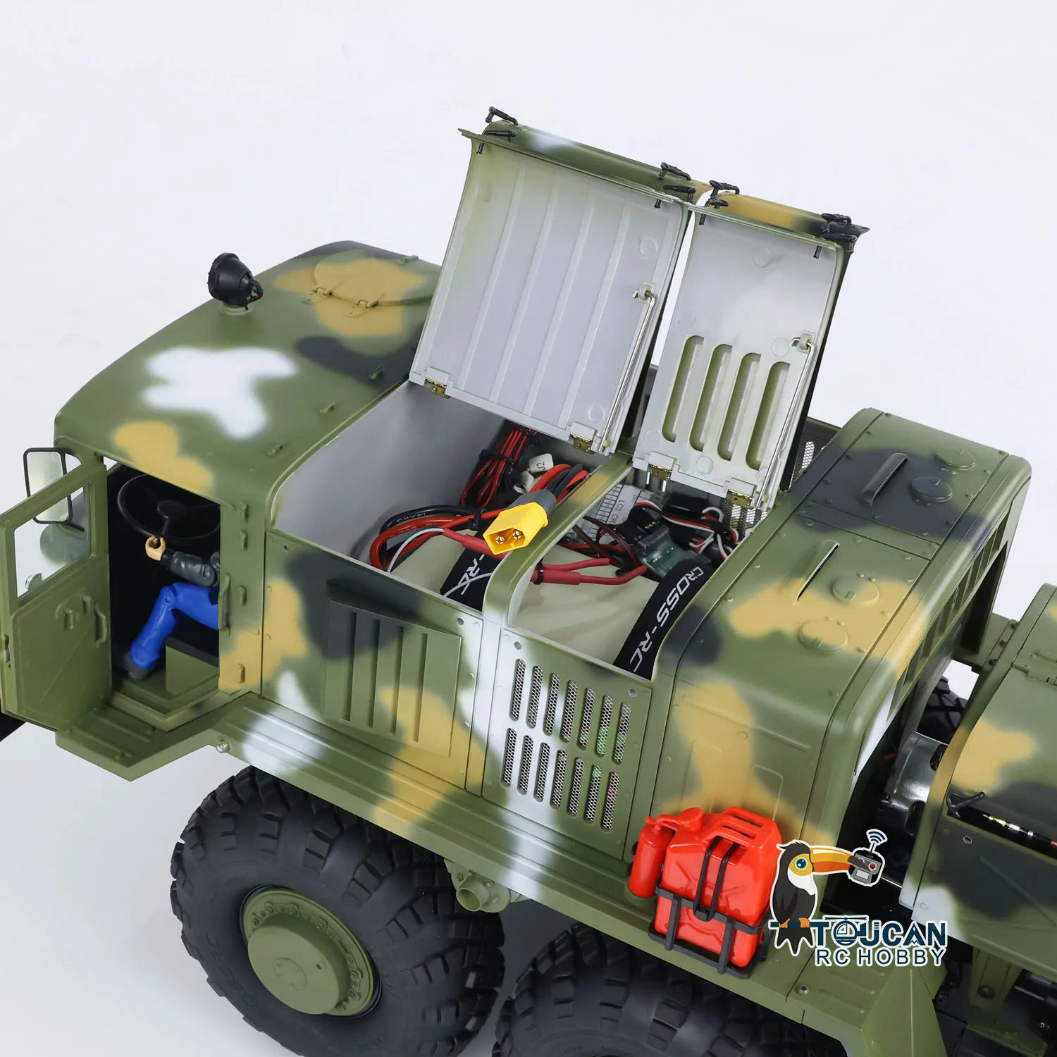 1/12 Scale CROSSRC BC8A RC Car RTR 8*8 Off Road Truck ST8 Radio Control Military Vehicle Model with Light Sound Toys Toucanhobby 5