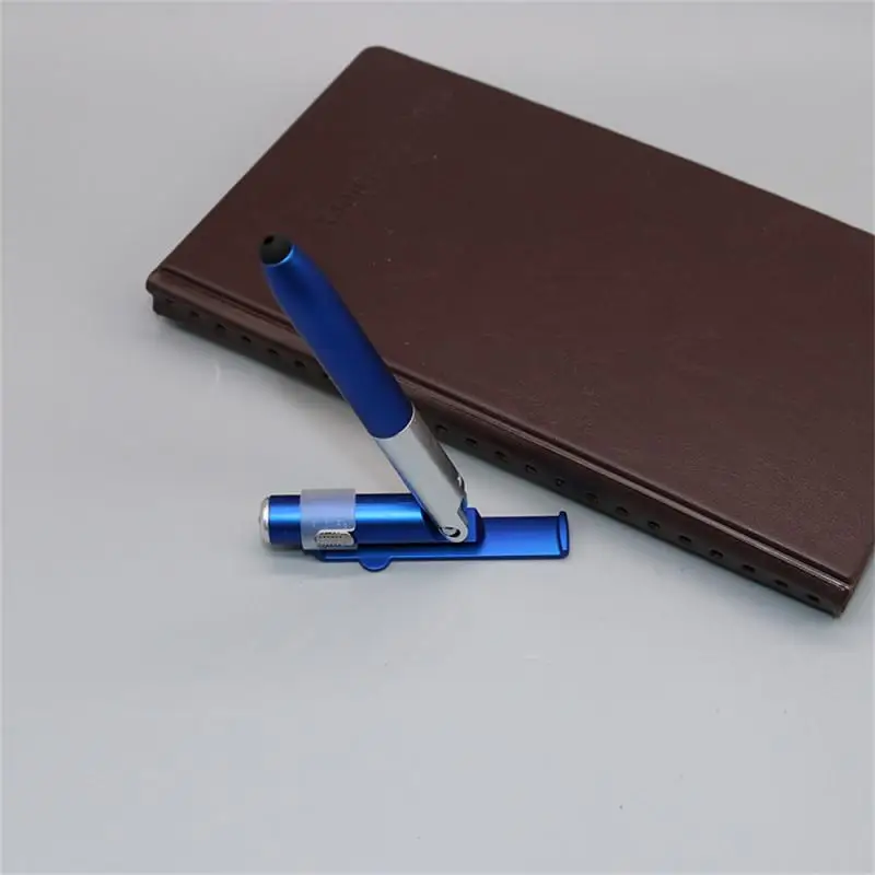 Ballpoint Pen Multi-function Four In One Folding Lamp Advertising Gift Mobile Phone Holder LED Capacitor ballpoint pen multifunction ballpoint pen multifunctional pen ball point pen