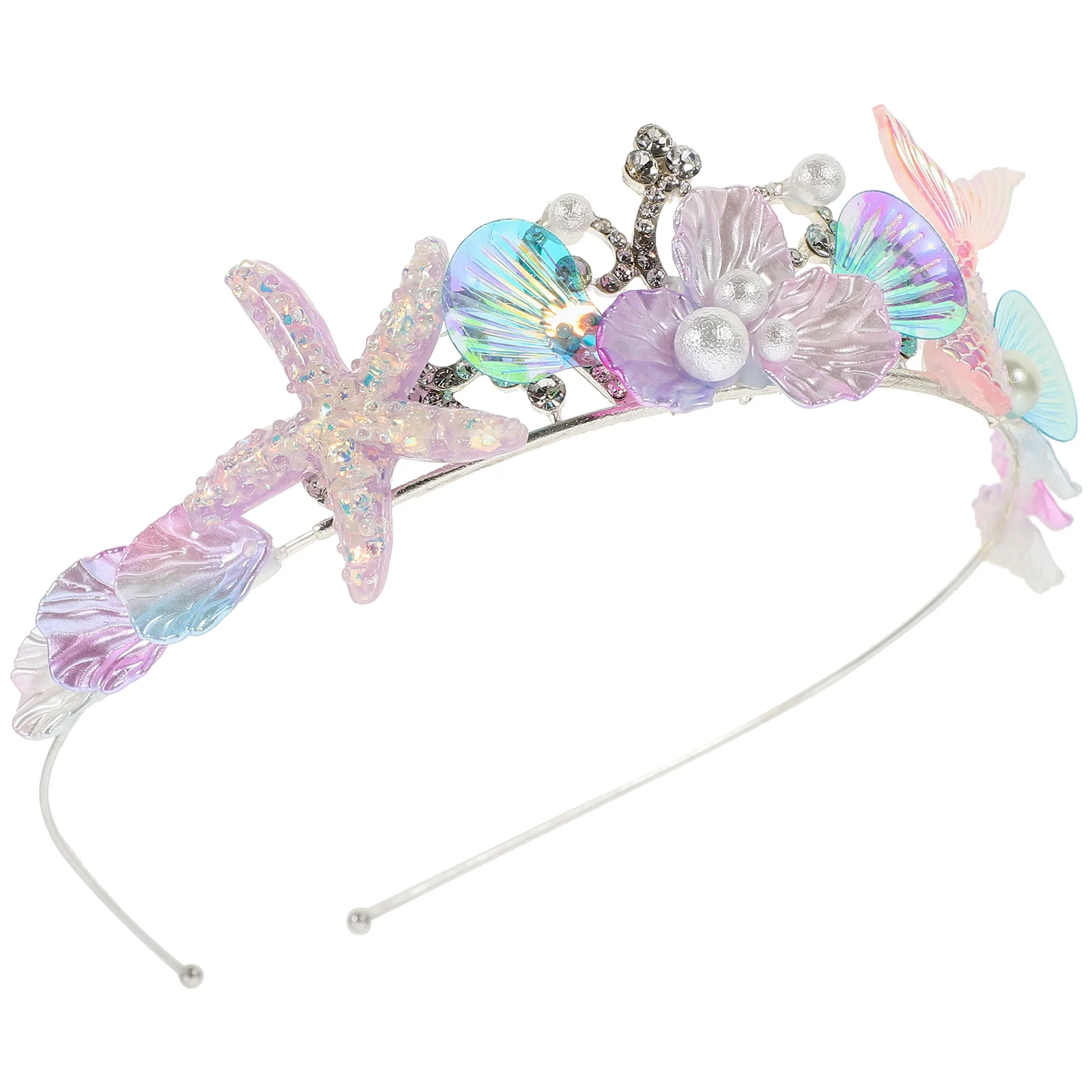 

Headband Shell Mermaid Headdress Costume Hair Decor Mermaid Headband Party Shell Mermaid Hairband Ocean Princess Headdressing