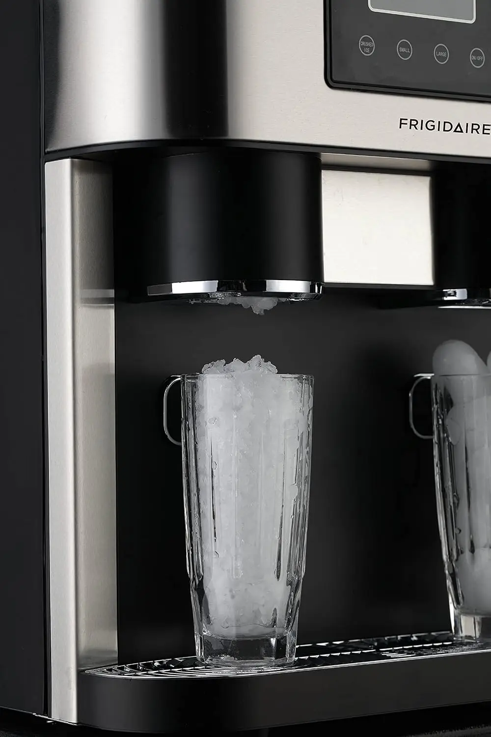 EFIC245-SS 3-in-1 Countertop Crushed Style Ice Crusher and Cube Maker, Makes 33 Pounds in 24 Hours, 2 Sizes, with Water Dispense 4