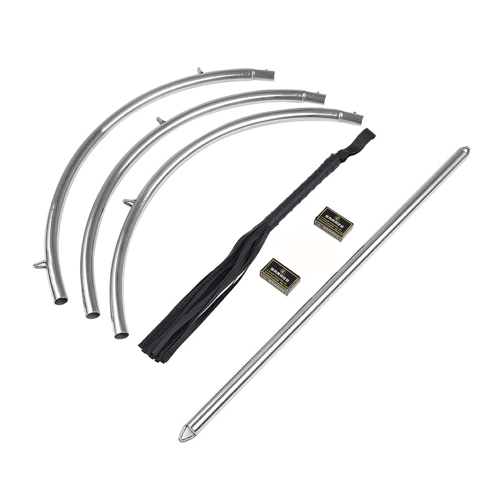 Thierry Stainless Steel Position Restraints Sex Furniture Ring-shaped Hoop with Lock Bdsm Sex Toys for Women Couples Adult Games