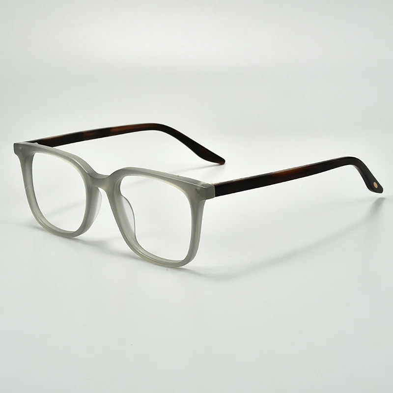 Fashion Vintage Frosted Square Optical Glasses Simple Trendy Unisex Eyeglasses For Women Men Literary Retro Matte Eyewear
