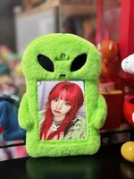 1pcs Plush Card Holder Fluffy Photocard Holder Bus Card Sleeve ID Bank Credit Card Holder Protector Stationery 2