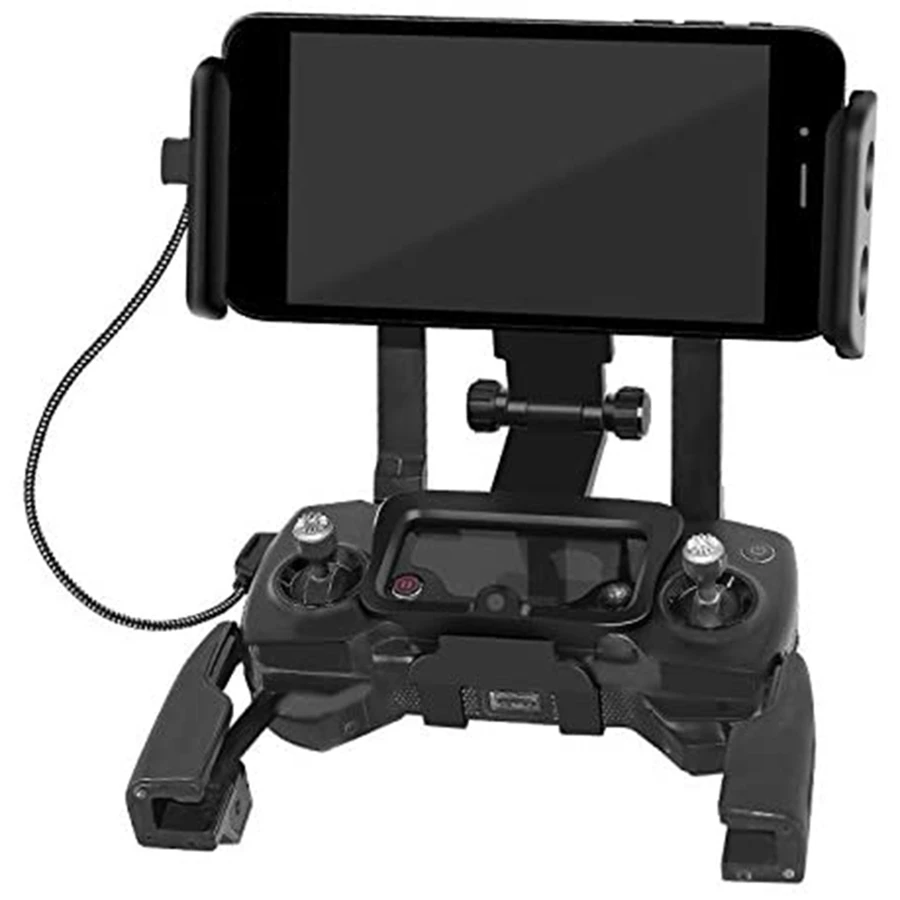 Smart Phone Tablet Mount Holder for DJI MAVIC Mini Remote Control Front View Phone Special Bracket with Lanyard YDH