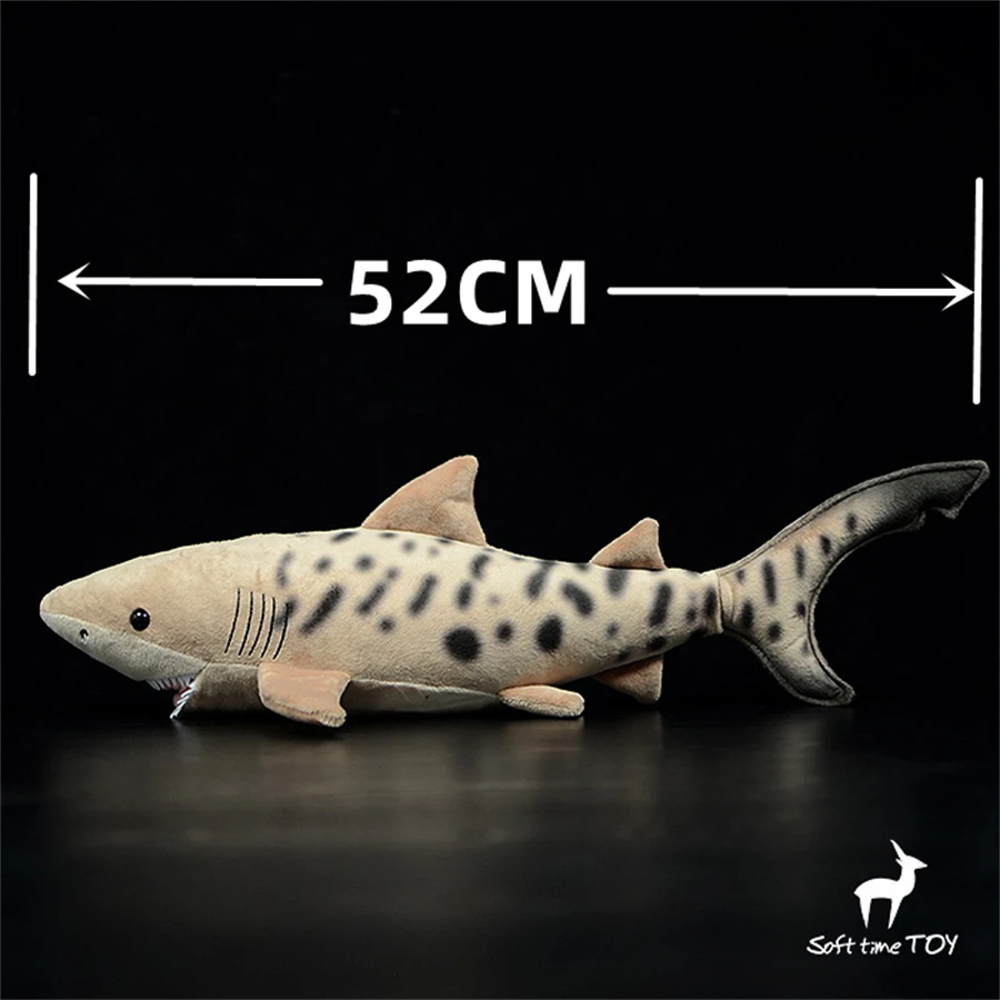 Sand Tiger Shark High Fidelity Anime Cute Plushie Billhead Shark Plush Toys Lifelike Animals Simulation Stuffed Doll Kawai Toy G 2