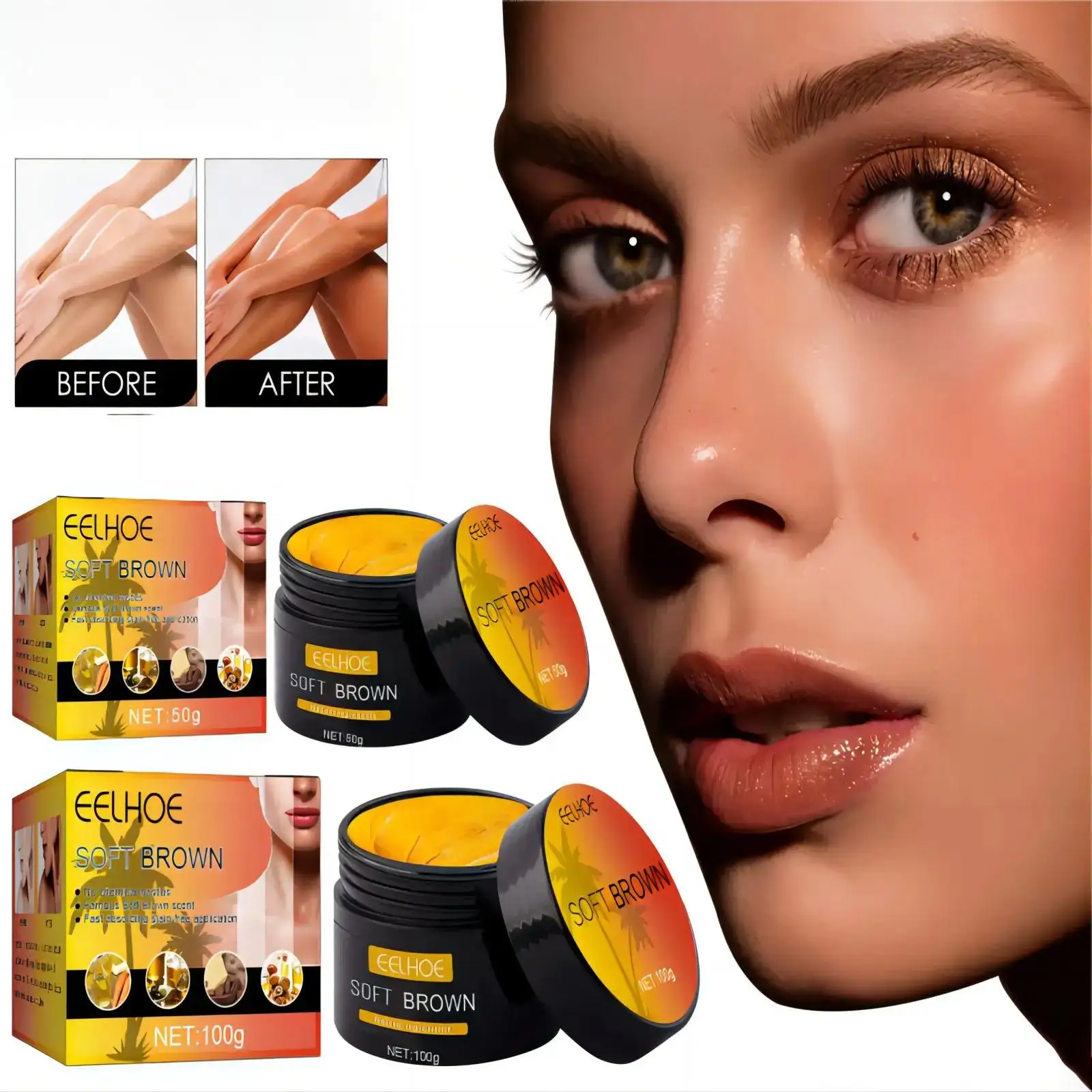 Tanning Cream Self-Tanning Lotion for Face Body skin tanning cream self tanning lotion body lotion cream