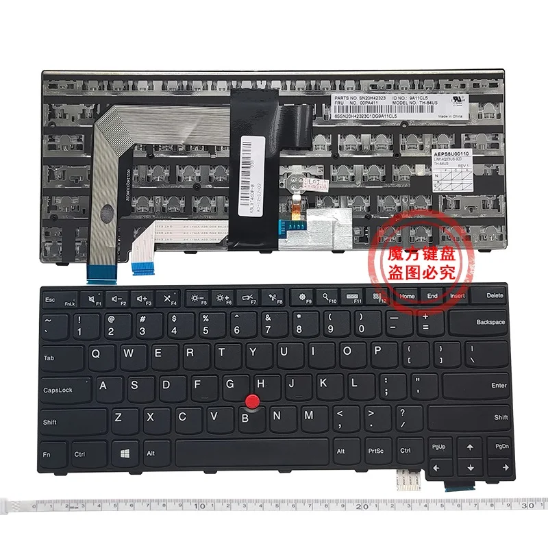 

New US Keyboard with Pointer for LENOVO T460P T470P ThinkPad 13 2nd S2 (2nd Gen 20J3) Laptop Keyboard