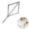1 Pc Stainless Steel Protractor Corner Angle Finder Ceiling Artifact Tool Square Protractor Carpentry Building Measuring Tools 1