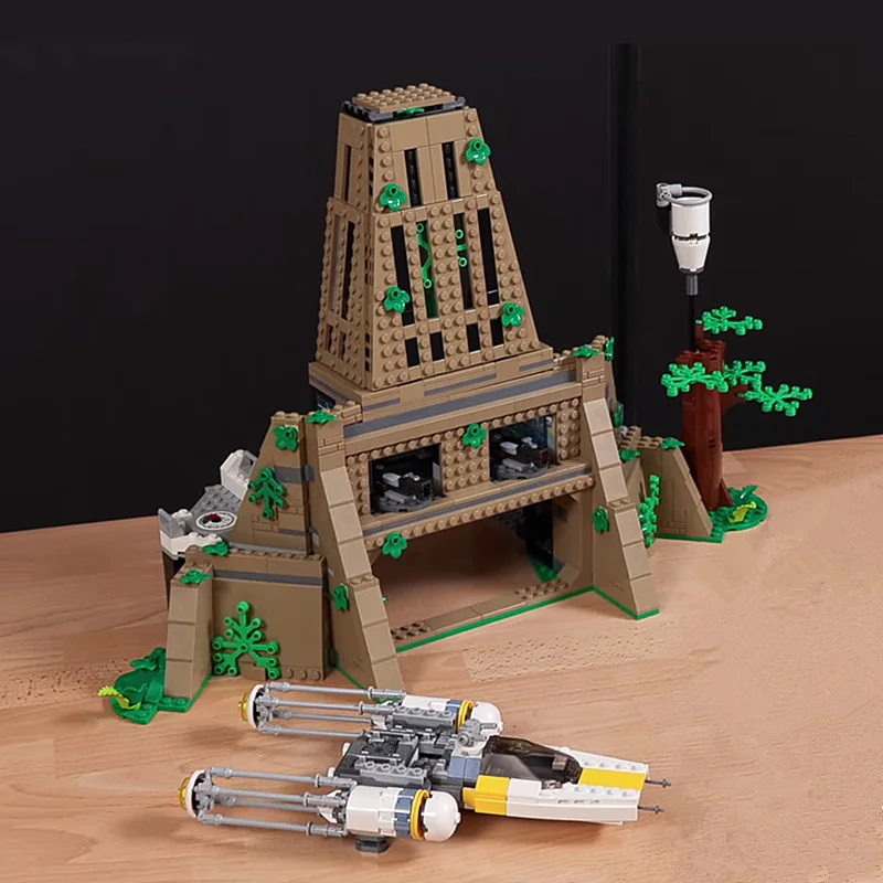 Galaxy-Y-Wing Rebel Base-Space-Fighters Astronave Starfighters Modello Building Blocks Mattoni Regalo Ragazzi Set Kid