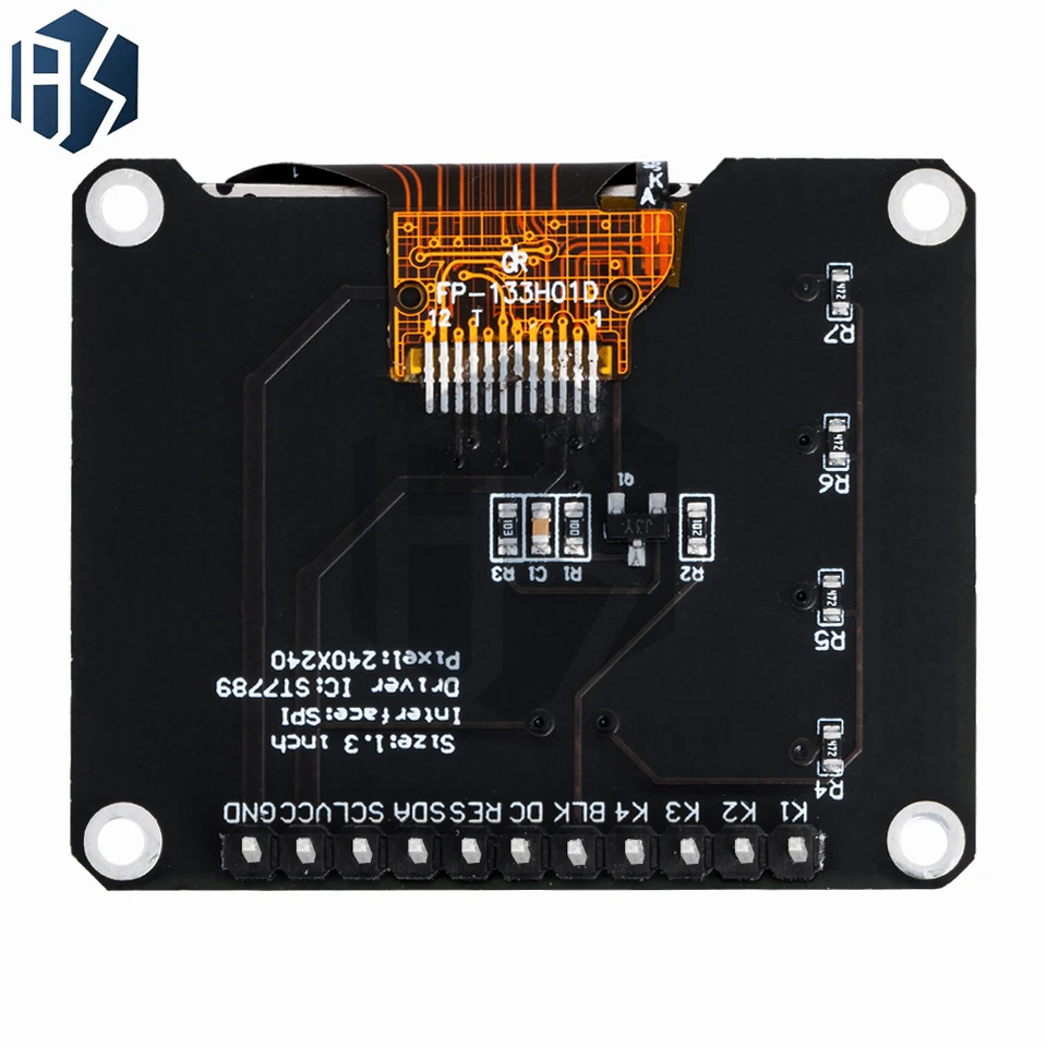 パーツ TFT Adafruit 1.44