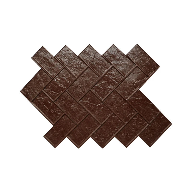 

Brick pattern concrete imprint cement stamps mold and mats