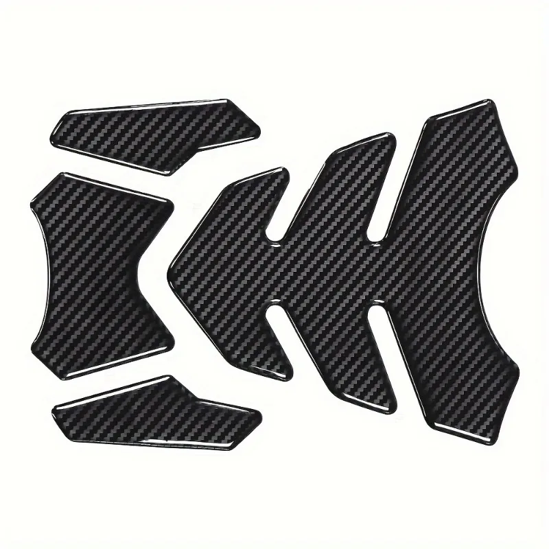 Motorcycle Gas Fuel Oil Tank Pad Protector Decals 5D PVC Universal for ATV Chopper Cafe Racer