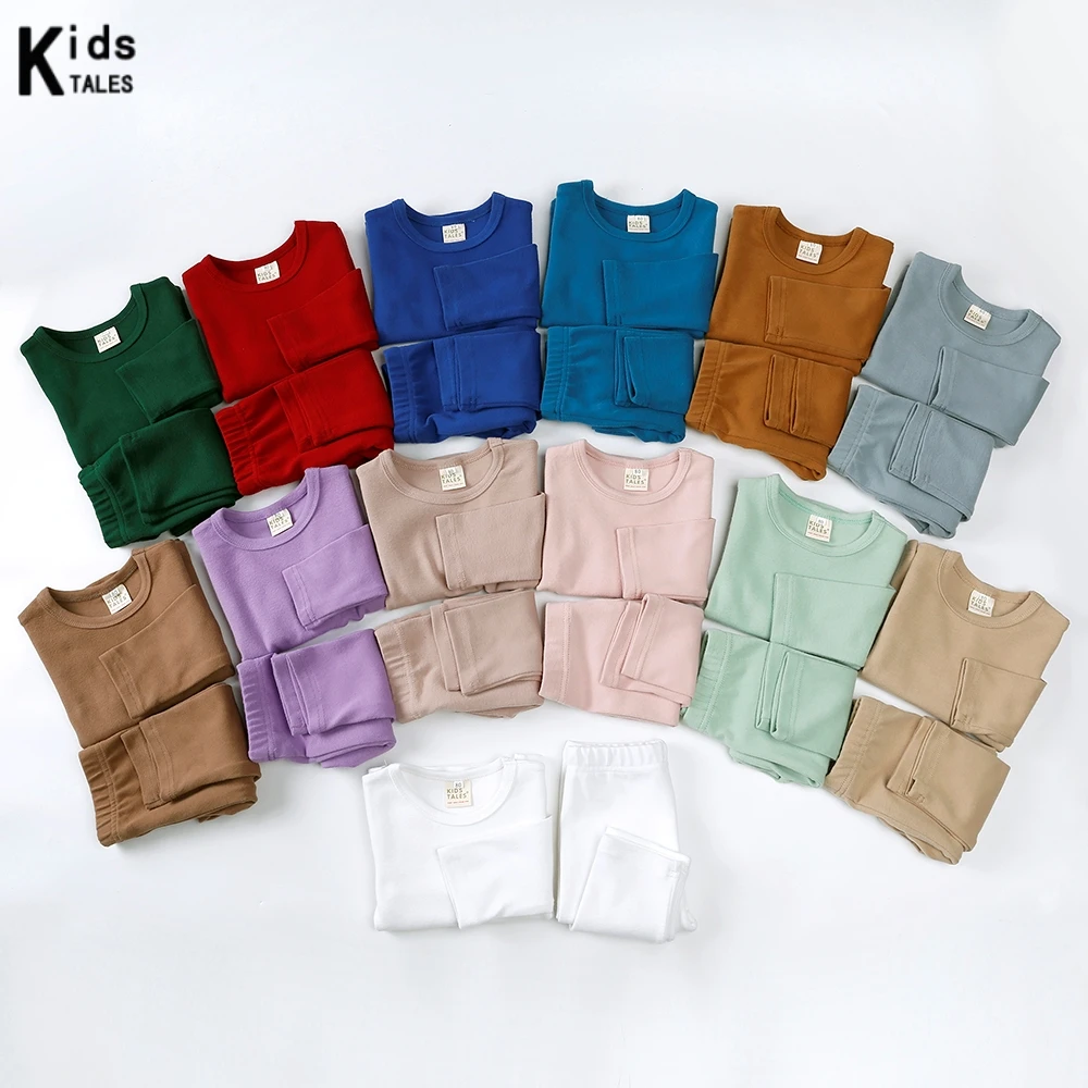 Spring Cotton Toddler Pajamas Set 1