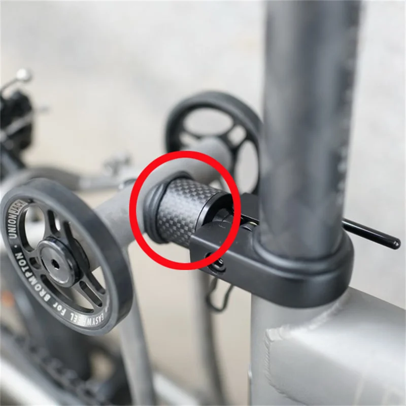 

BMX 26.9g Carbon Shock Absorber+Titanium Screw For brompton Pline Suspension Carbon Fiber Ultralight Carbon Fiber Shock Absorber