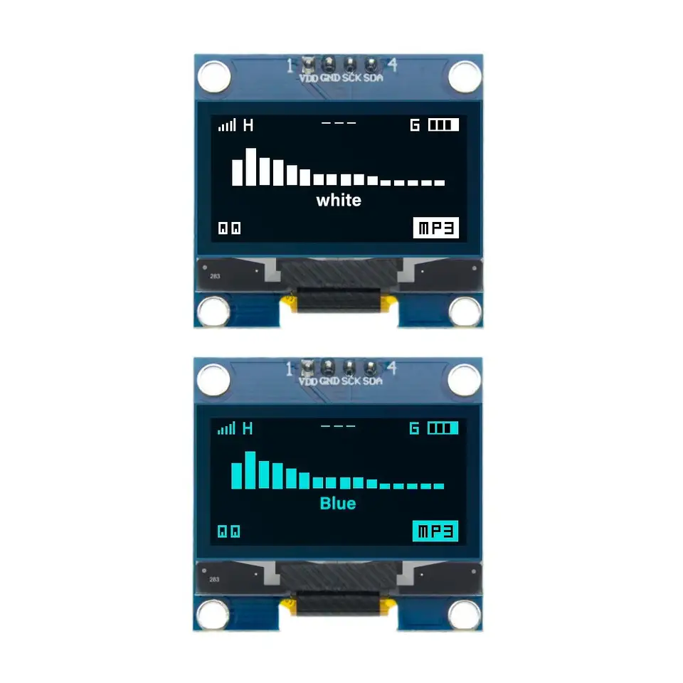 1.3" OLED Display Module White Blue Color Drive Chip SH1106 128X64 1.3 Inch LCD LED IIC I2C Communicate image 6