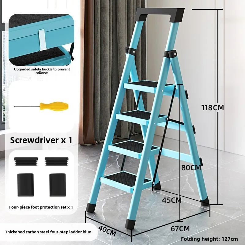 Four steps blue