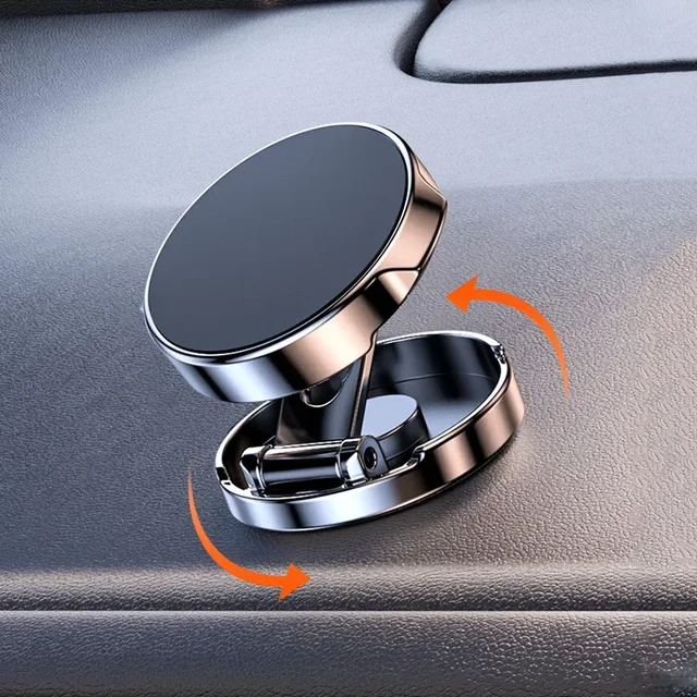 Supporto magnetico per telefono per auto Supporto per smartphone con magnete forte Supporto GPS per cellulare per IPhone 14 13 12 Pro Max X Xiaomi Samsung LG 3
