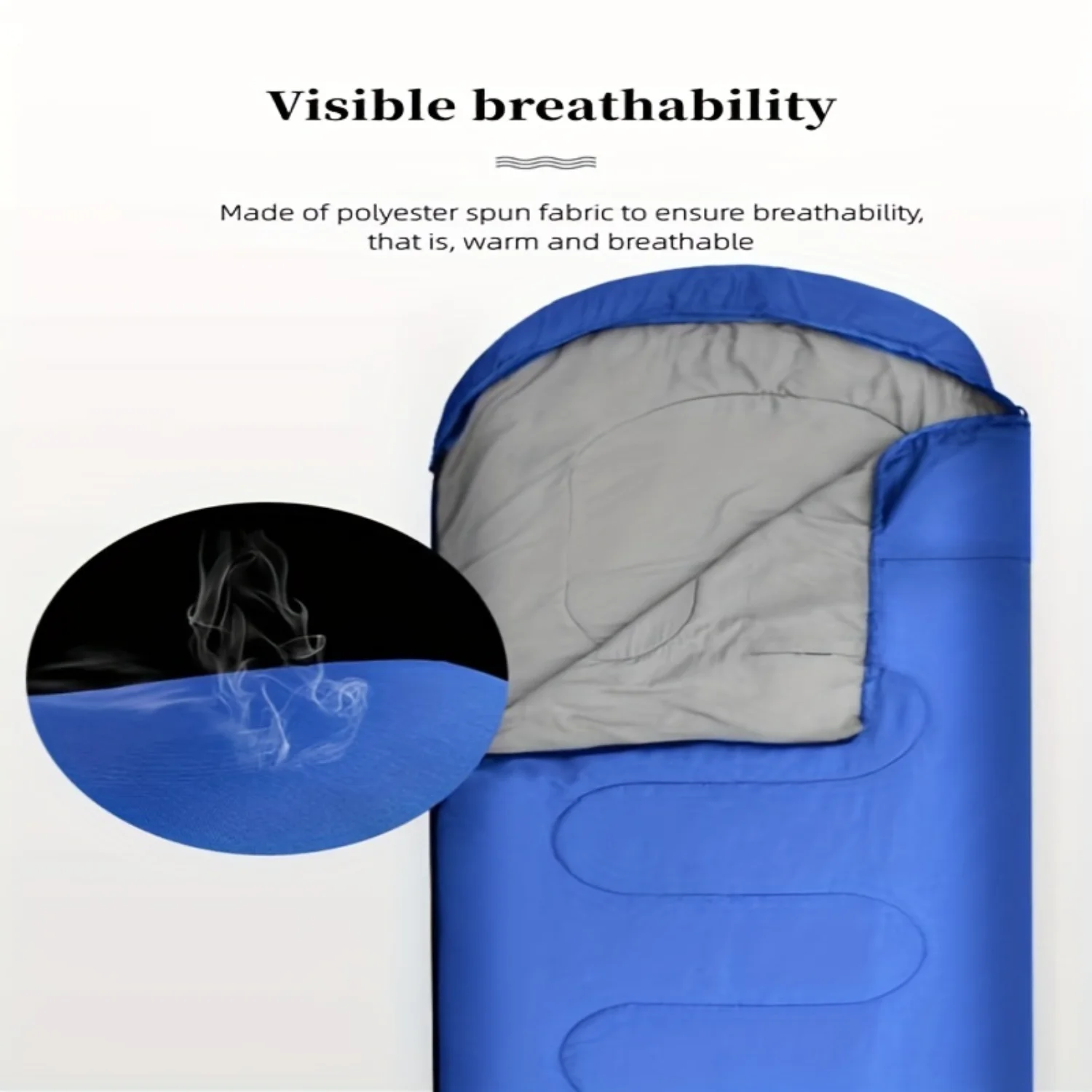Camping Sleeping Bag For Outdoor-3 Season Summer Spring Fall-Lightweight Waterproof Sleeping Bag For Adults- Camp Gear Equip