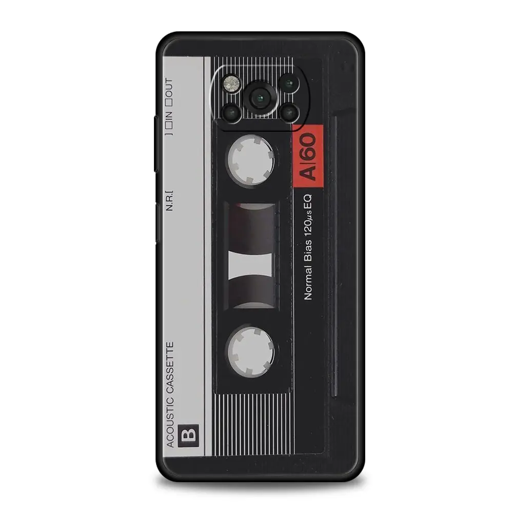 Vintage Cassette Tape Retro-Style Soft TPU Phone Case