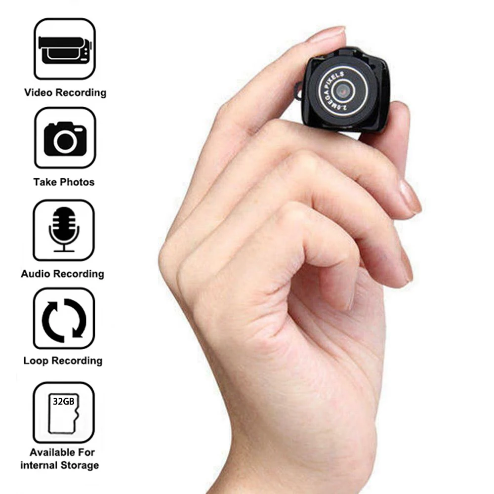388822-54573e.jpg Tiny Mini Camera Portable Video Audio Recorder Webcam Safety Micro Camcorder Small DV DVR Security Secret Tiny Mini Camera Portable Video Audio Recorder Webcam Safety Micro Camcorder Small DV DVR Security Secret Nanny Sport Micro Cam Mallzona