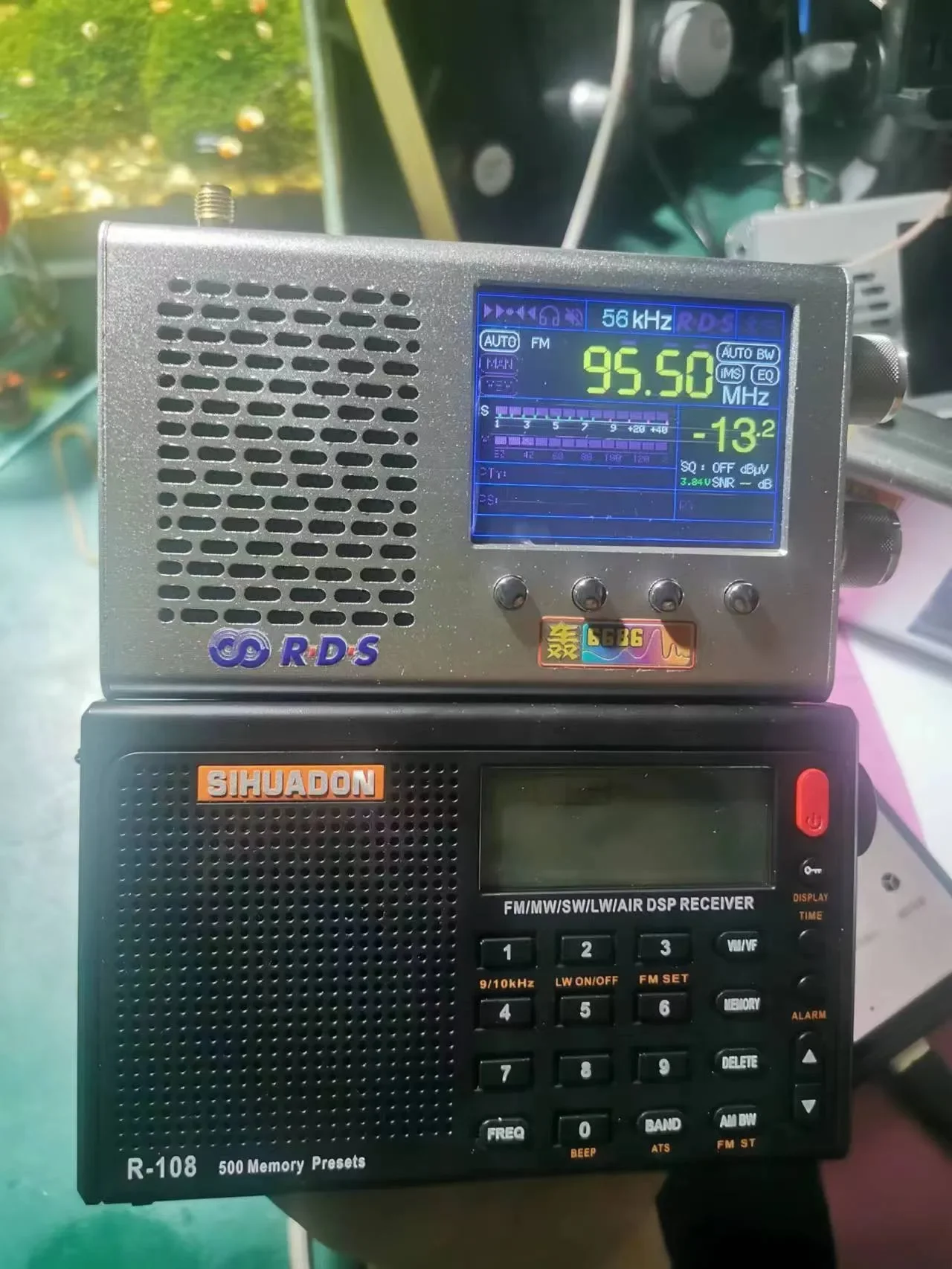 Mini 2.4-inch TEF6686 TEF6687 full band radio Long wave, medium