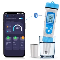 Bluetooth 6 in 1 TDS Meter Digital Water Tester EC TDS SALT SG Temperature PH Meter Aquarium Water Tester Pool Accessories 1