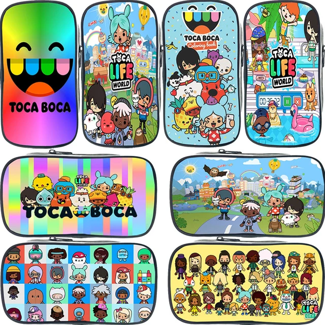 Toca Life World Theme Birthday Party Decorations Kid Gift Kids Boy Girl  Cake Topper Banner Balloons Decoration Party Supplies - AliExpress