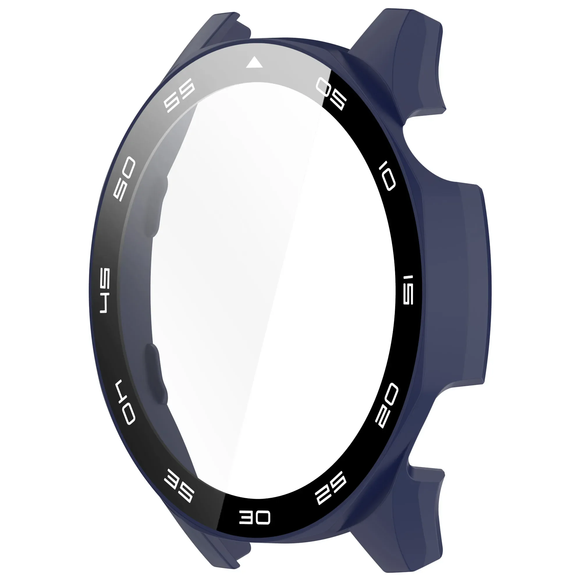 Tempered Glass Screen Protector & Hard PC Protective Bumper Case for Smartwatch - 46mm, Enhanced Protection Accessories