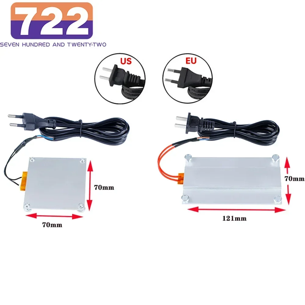Soldering Station Soldering Tool Welding Tool Desoldering Station Ptc Heating Plate Soldering Station Demolition Hot Plate Chip Aluminum Desoldering BGA LED Lamp Remover Welding Station